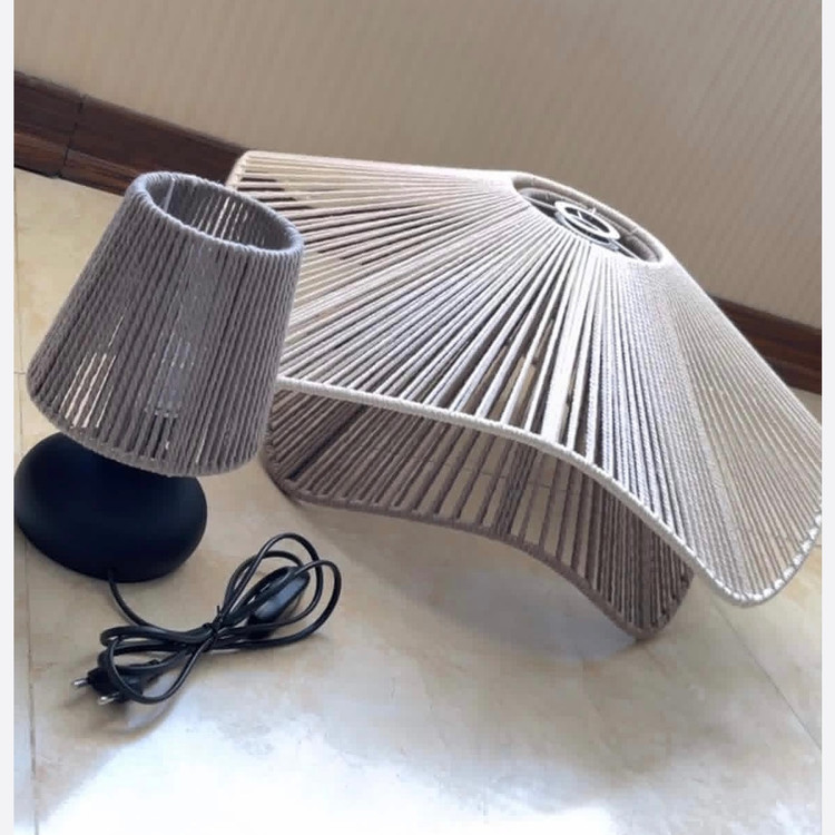 پایه آباژور خمره ای ( بدون شید )